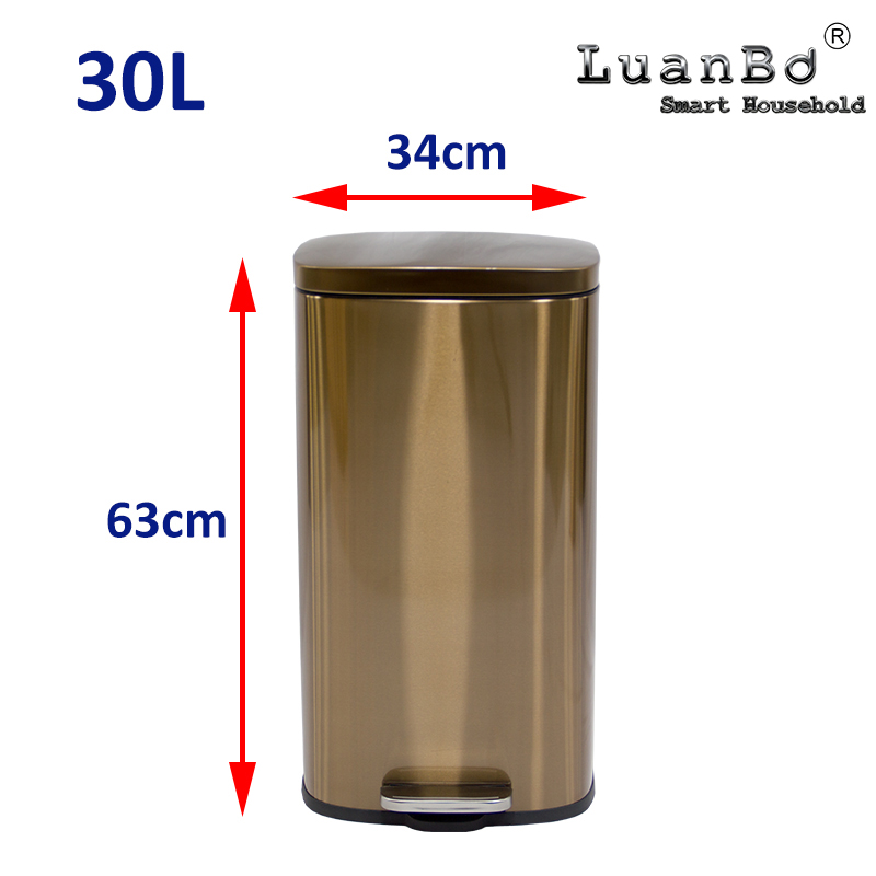 soft close trash can Soft-Close-Funktion,