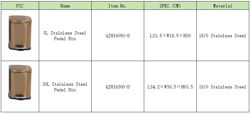 30L pedal bin 30L Treteimer