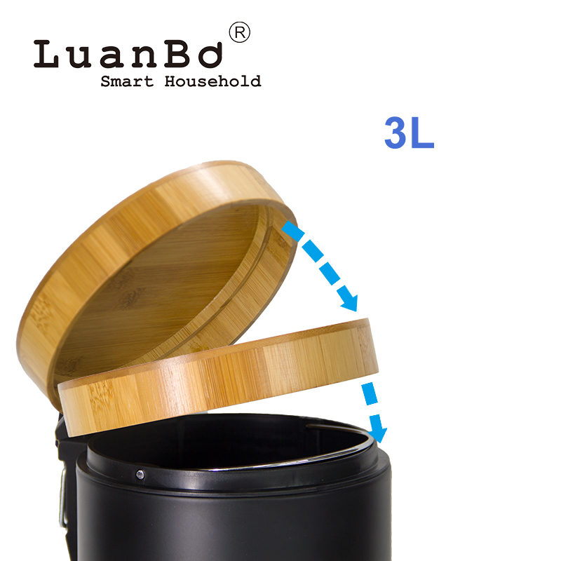 steel waste bin Stahl-Mülleimer