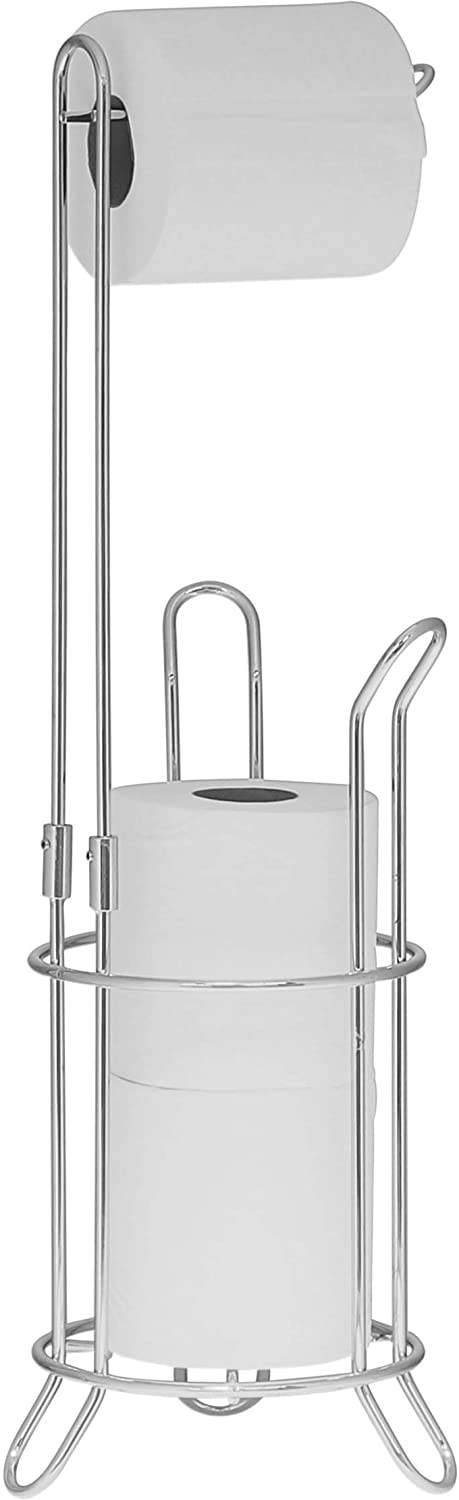 Eigenständiger Toilettenpapier Dispenser gebürstet Nickel Stand up Toilettengewebe -Rollhalter