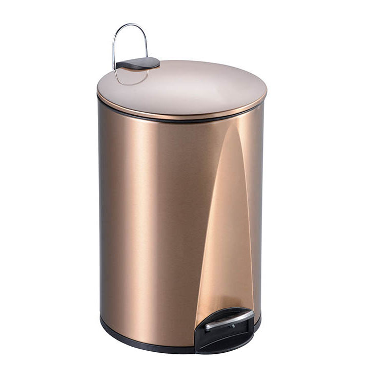 Spezielle stilvolle, weiche, enge Mülleimer Metall -Mülleimer Müll DASTBIN_GARBAGE CAN_DUST BIN