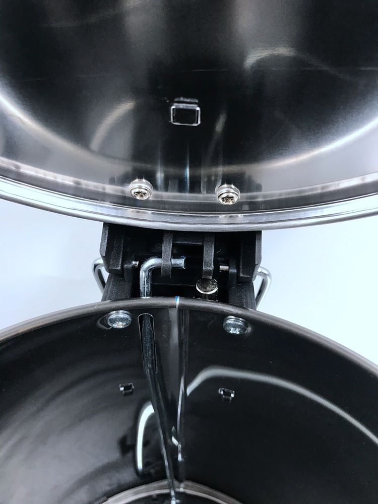 Weiche enge Anti -Fnger -Print Edelstahl Mülleimer Edelstahl Müllmülleimer Müllbehälter Mülleimer