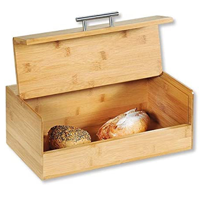 Holzbrot Bambus Brotbox Holzbrotbox