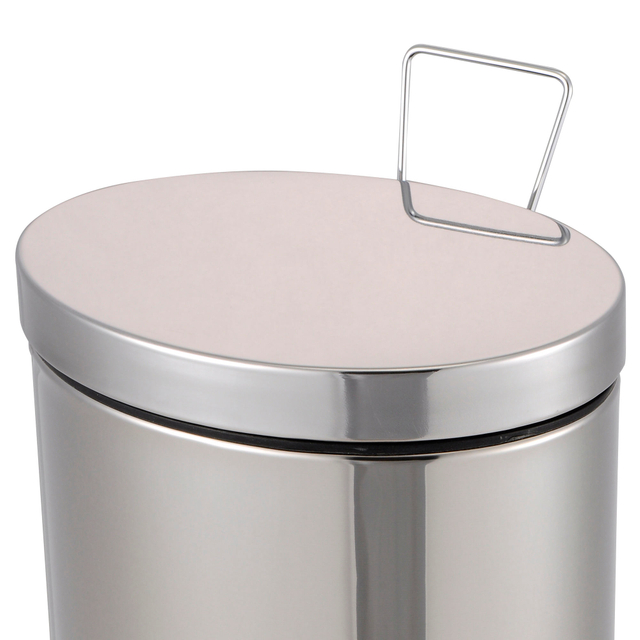 SimpleHuman Semi Round Bin SimpleHuman 6L Bin 6L Round Pedal Bin