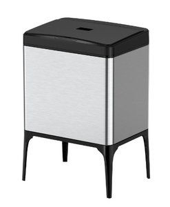 22L Hochbeinsensor STANDBIN Weiche, doppelfreie Edelstahl -Müllbehälter Automatisch Smart Sensor Abfallbehälter