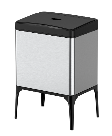 22L Hochbeinsensor STANDBIN Weiche, doppelfreie Edelstahl -Müllbehälter Automatisch Smart Sensor Abfallbehälter