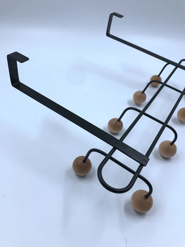 8 Holz runde Ballhakenfabrik Herstellung über Türhänger Haken Edelstahltürhaken hinter der Tür