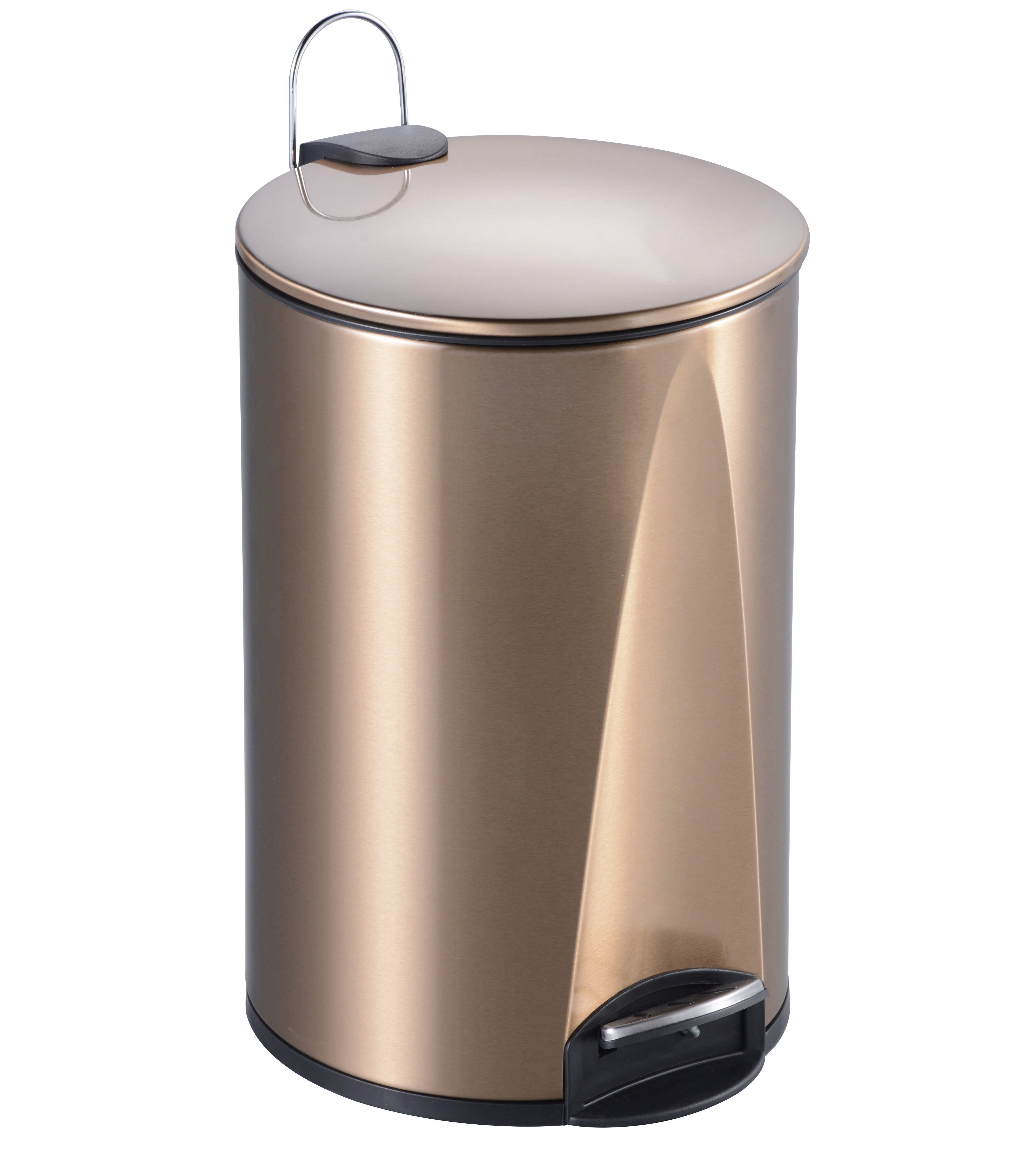 Badezimmerzubehör 5L Pedal Mülleimer Müll kann Recycling -Müll für Zuhause innehalten