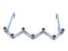 6-hoch-überdoüren Kleiderbügel über dem Türkleiderbügel zurück von Türhaken