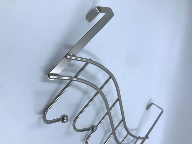 2024 beliebte Modelle, die dauerhaft mit niedrigem Preis aus Edelstahl -Stahl -Wandhaken über Türhaken Metallhaken mit niedrigem Preis