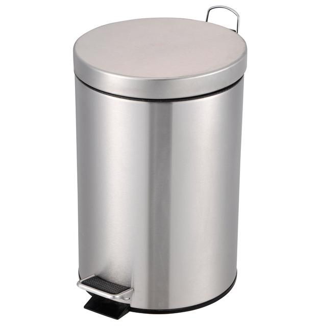 Die neue Art von runden Kunststoff -Pedal -Mülleimer -Mülleimer -Fuß -Pedal -Runden Müll kann