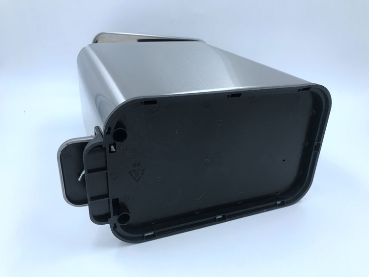 2024 Rechteckig schmales schmales Stahl Hotel Büro Recycling Müllbehälter Mülleimer für das Restaurant