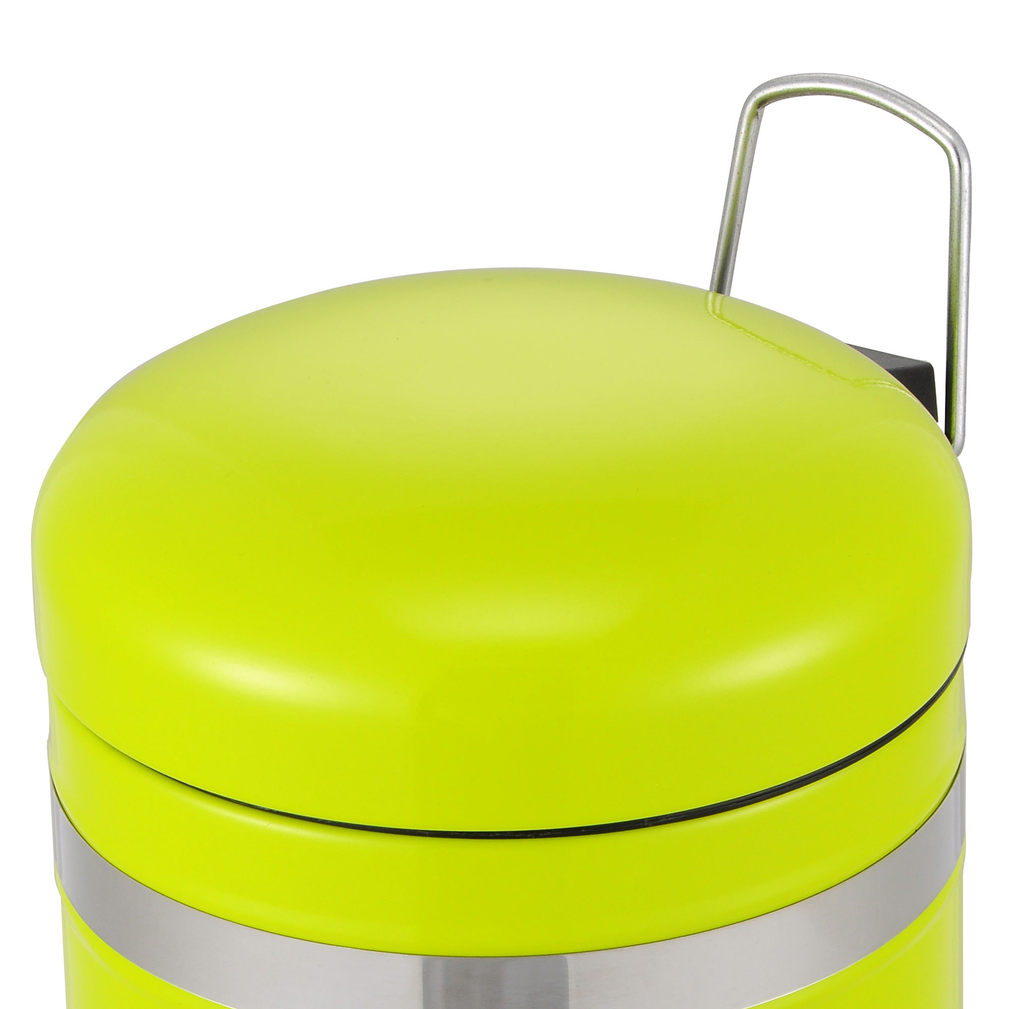 2024 beliebtes heißes Verkauf Badezimmer Pedalabfallbehälter rund einzigartige Abfälle