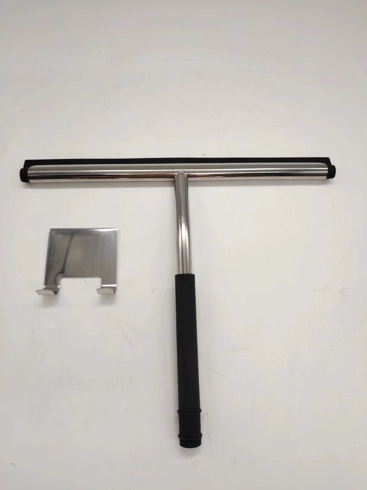 Schwarzer 3M -Kleberhaken Edelstahl