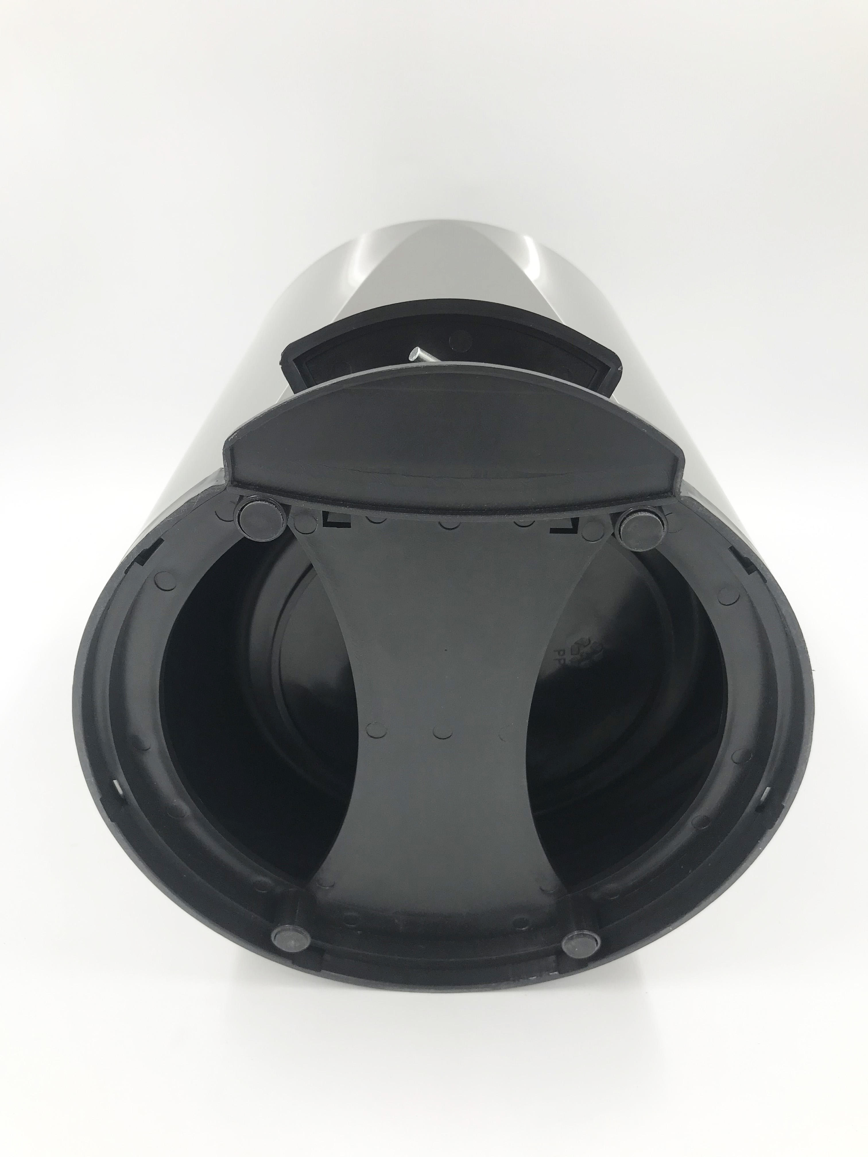 Goldmüll Pedalbehälter Edelstahl Fuß Pedal Müllbehälter