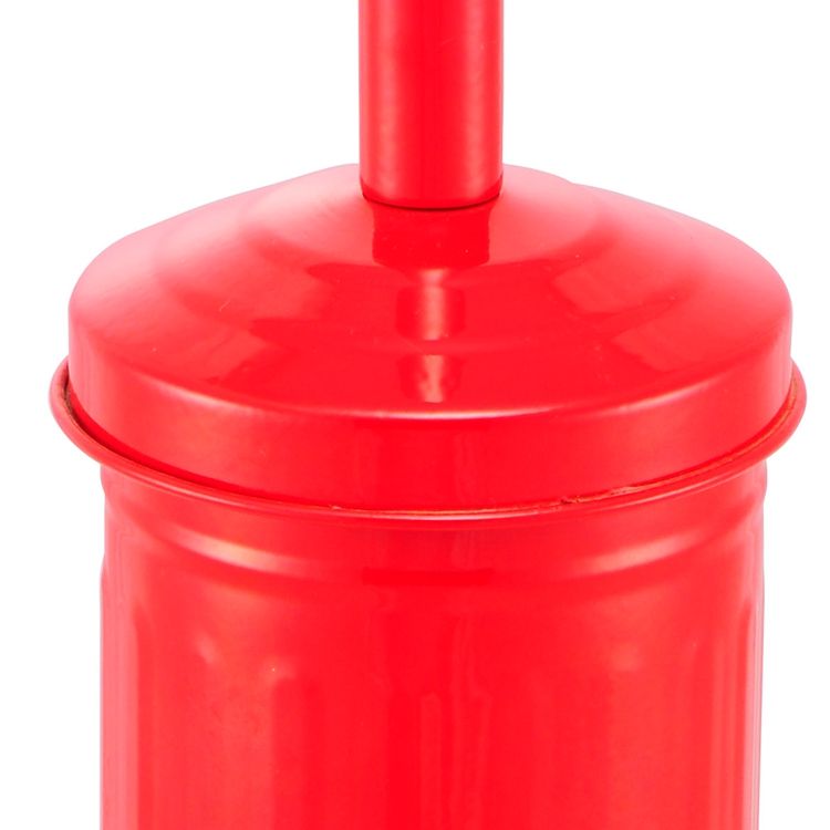 Chinesische rote Farbe haltbar mit Toilettenbürstenhaltern Wandmontage Toilettenbürste Set