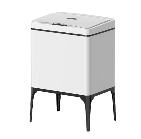 22L Hochbeinsensor STAUSBIN Weiche, doppelfreie Edelstahl Küche Müllbehälter Automatisch Smart Sensor Abfallbehälter