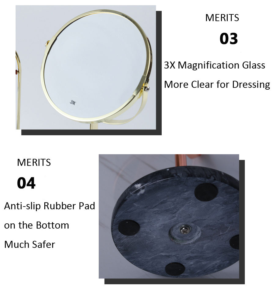 Beliebte Modelle Luxus kosmetischer Spiegel Kosmetischer Spiegel Kosmetischer Fancy Mirror