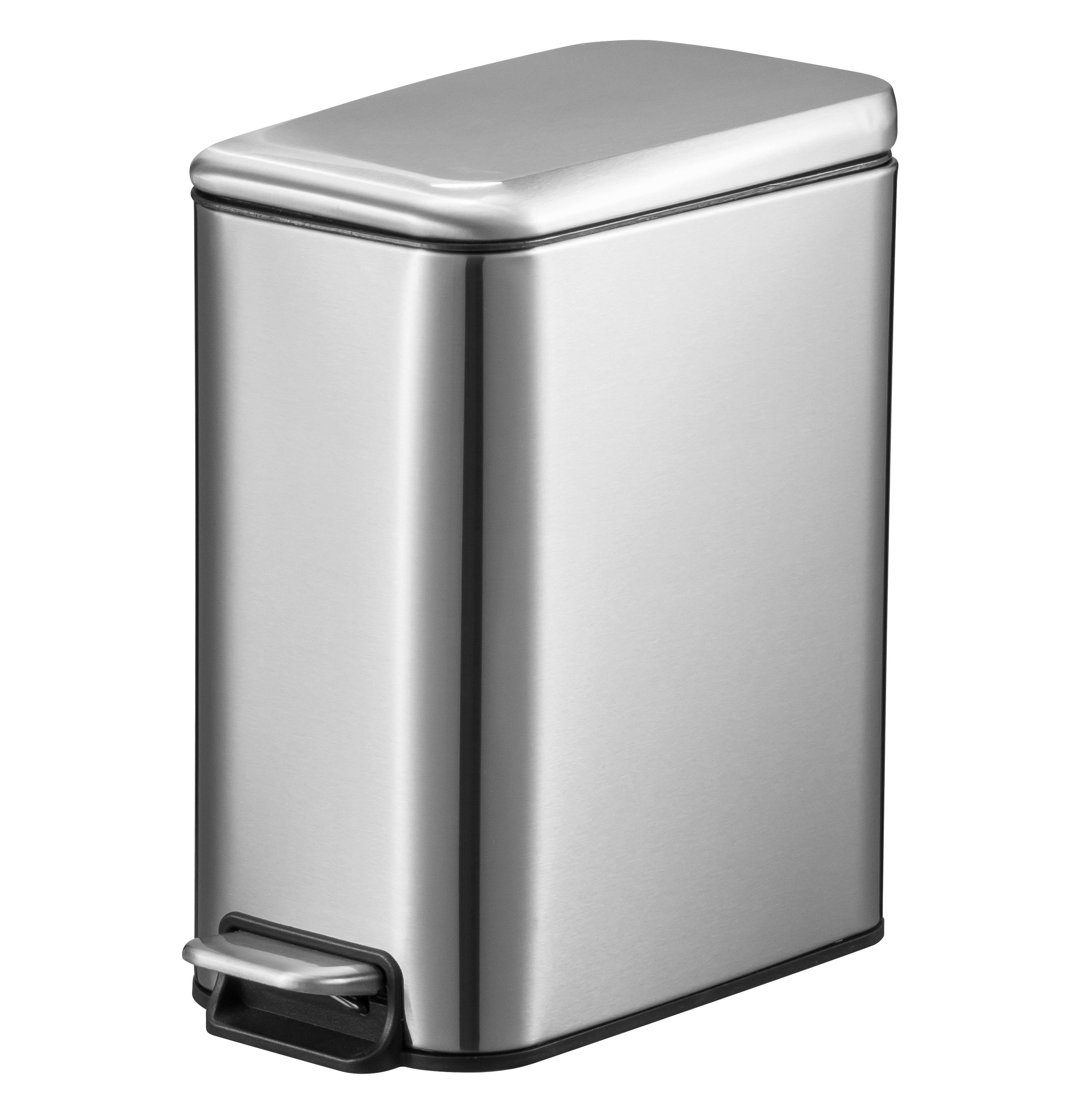 2024 Rechteckig schmales schmales Stahl Hotel Büro Recycling Müllbehälter Mülleimer für das Restaurant