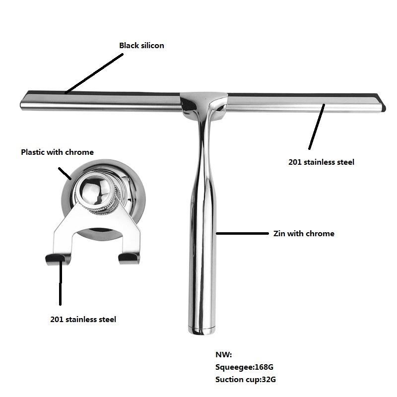 Rakel -Werkzeug -Duschschaberglas Duschtür Tischleiter -Reiniger Glas