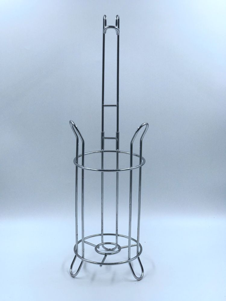 Eigenständiger Toilettenpapier Dispenser gebürstet Nickel Stand up Toilettengewebe -Rollhalter