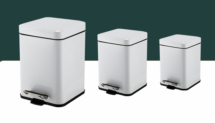 Hotelabfall Bin Kitchen Metall Square Müll können