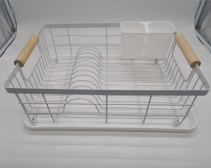 Holzgriff beliebte Gericht Rack Sparen Sie Raumfahrer für Küche