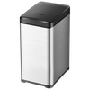 42L Kapazität Schlanker schmaler Küchensensor STAUTBIN MOTOUDLESS DOMTLOSLASTEN STAEL Hotel Müllbehälter Automatisch Smart Müllbehälter
