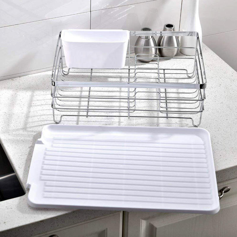 2024 Beliebte Modelle American Style Dish Rack Draht Sprudel Rack Rack 24 Teller