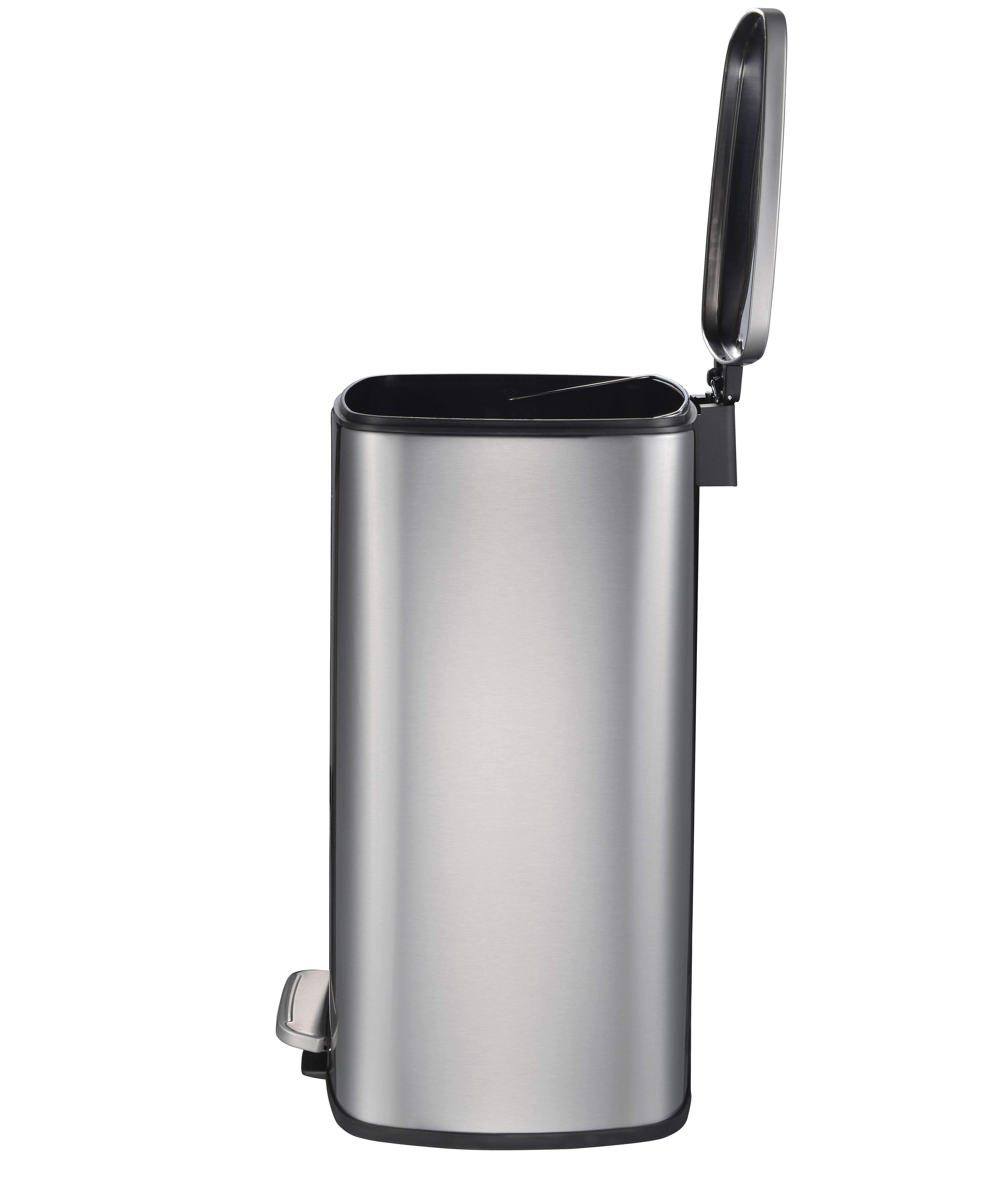 30l Stahlrecycle -Mülleimer -Metallmüll mit Deckeldeckel