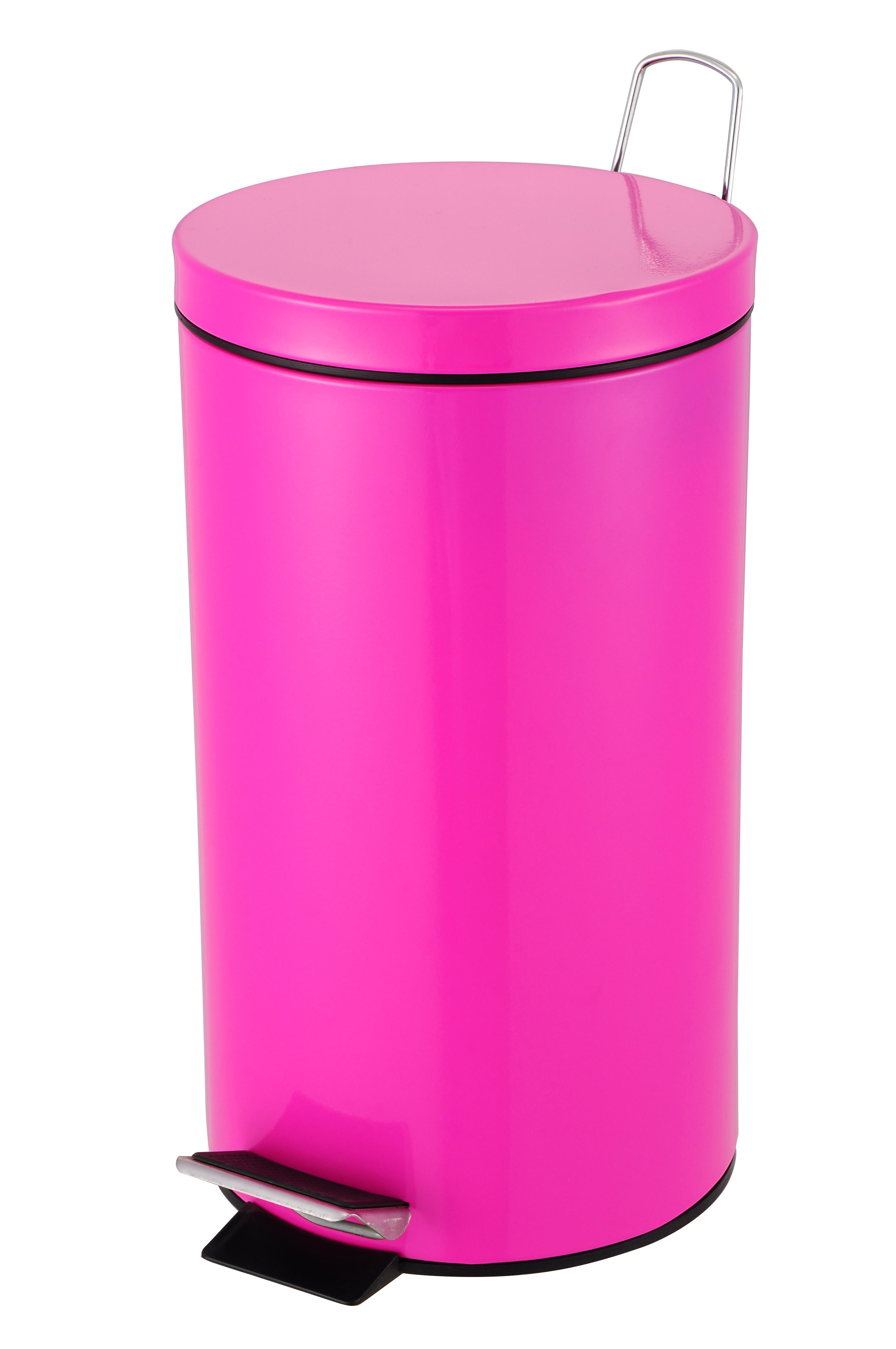 Attraktiver Preis neuer farbpulverbeschichteter Mülleimer Pedal Fuß Pedalbehälter kleiner Fuß Pedal Edelstahl Müll können