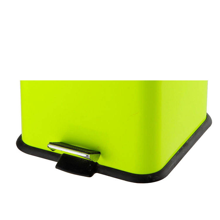 2024 quadratische neue heiße Gegenstände akzeptieren maßgeschneiderte Küchenabfälle Home Pedal Edelstahlbehälter