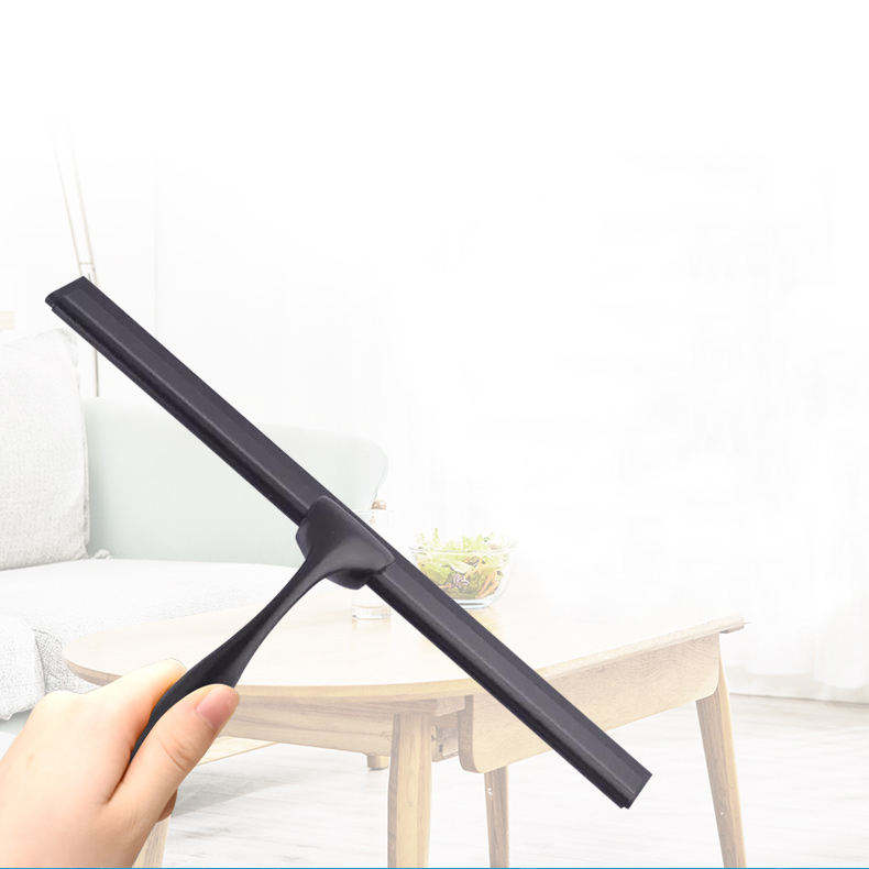 Schwarzer Wischerfreier Handheld Cleaner Duschkreises