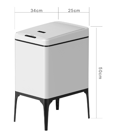 22L Hochbeinsensor STANDBIN Weiche minütige Edelstahl Hotel Küche Müllbehälter Automatisch Smart Sensor Abfallbehälter