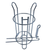 Eigenständiger Toilettenpapier Dispenser gebürstet Nickel Stand up Toilettengewebe -Rollhalter
