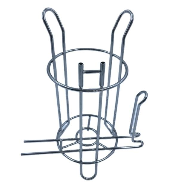 Eigenständiger Toilettenpapier Dispenser gebürstet Nickel Stand up Toilettengewebe -Rollhalter