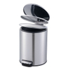 Weiche enge Anti -Fnger -Print Edelstahl Mülleimer Edelstahl Müllmülleimer Müllbehälter Mülleimer
