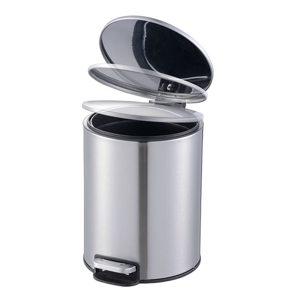 Weiche enge Anti -Fnger -Print Edelstahl Mülleimer Edelstahl Müllmülleimer Müllbehälter Mülleimer