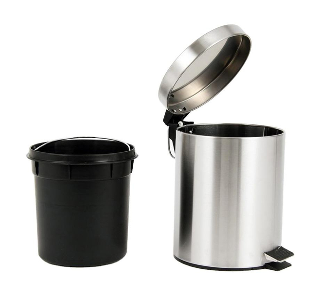 Die neue Art von runden Kunststoff -Pedal -Mülleimer -Mülleimer -Fuß -Pedal -Runden Müll kann