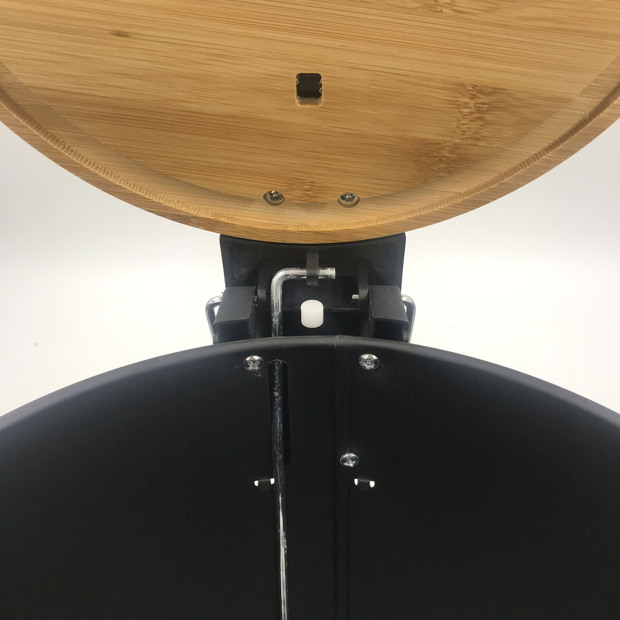 5l Bambus Deckel Mülleimer Küchenmülleimer Luxus Mülleimer