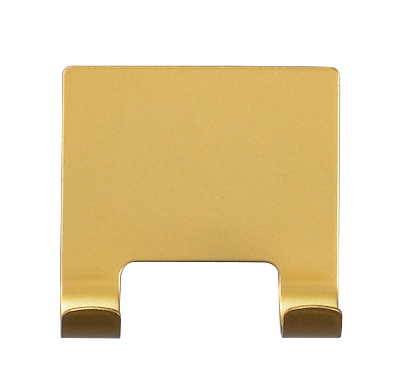 Schwarzer 3M -Kleberhaken Edelstahl