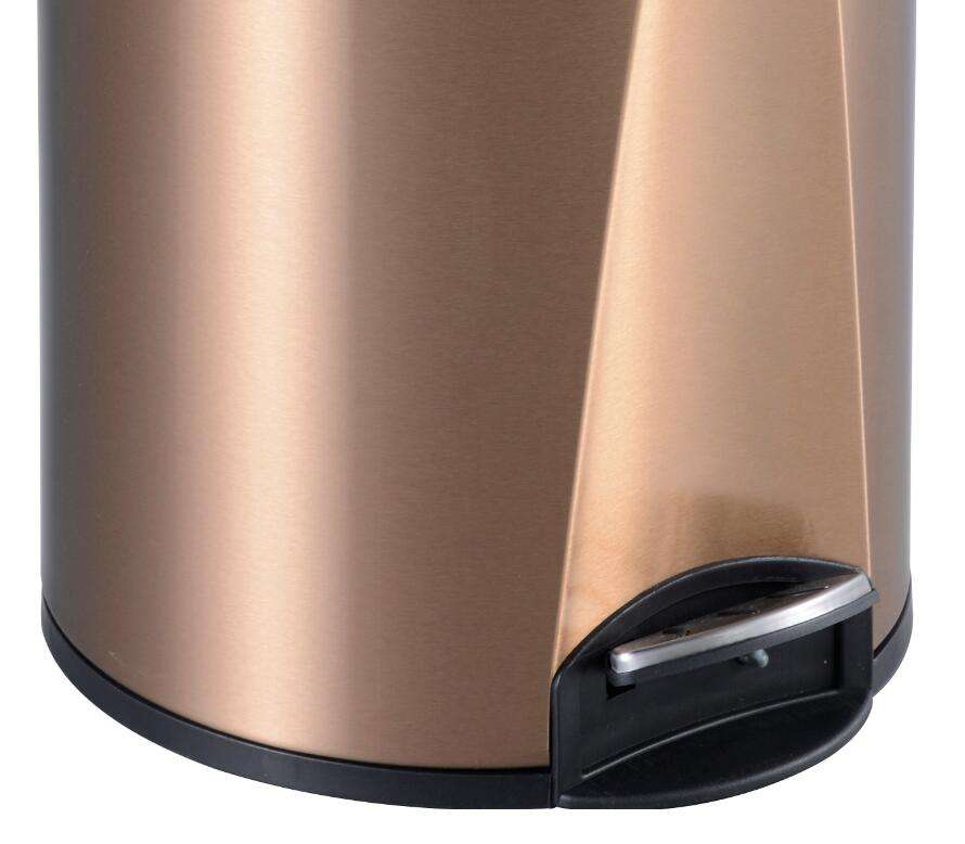 Spezielle stilvolle, weiche, enge Mülleimer Metall -Mülleimer Müll DASTBIN_GARBAGE CAN_DUST BIN