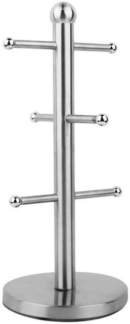 6-hoch-Tassenhalter kleiner Kaffeetassen Rack Küchenbecher Rack