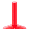 Chinesische rote Farbe haltbar mit Toilettenbürstenhaltern Wandmontage Toilettenbürste Set