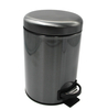 3L Gungrau Farbe Edelstahl Hotel Pedal Bad Badezimmer Zubehör Fußpedal Abfallbehälter 410 Beschichtungsmüll Can