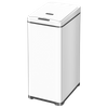 42L Kapazität Schlanker schmaler Küchensensor STAUTBIN MOTOUDLESS DOMTLOSLASTEN STAEL Hotel Müllbehälter Automatisch Smart Müllbehälter