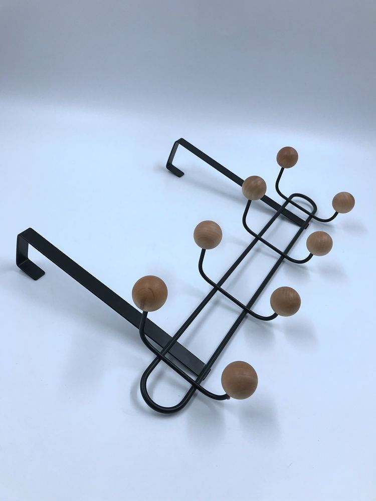 8 Holz runde Ballhakenfabrik Herstellung über Türhänger Haken Edelstahltürhaken hinter der Tür