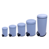 3L/5L/12L/20L/30L Stylish pulverbeschichtetes runde weiche, enge Metallpedal -Mülleimer -Mülleimer für Küche und Badezimmer