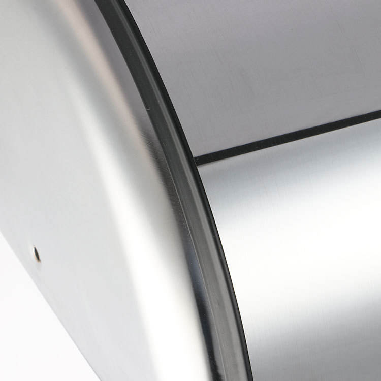 Direkter Hersteller Semicircle Edelstahl kleiner Brotbehälter mit weicher Touchmalerei