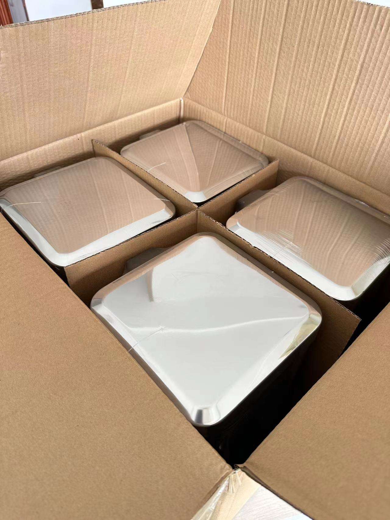 Hotelabfall Bin Kitchen Metall Square Müll können